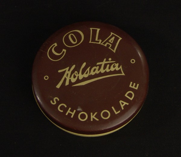 Blechdose um 1950 - Holsatia Cola Schokolade
