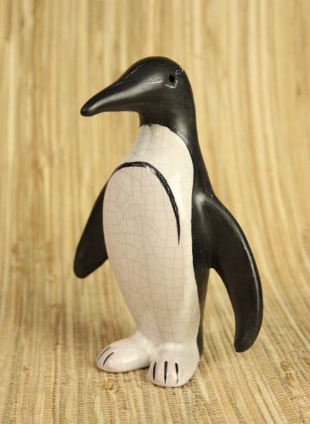 Walter Bosse Keramik Pinguin - Karlsruher Majolika