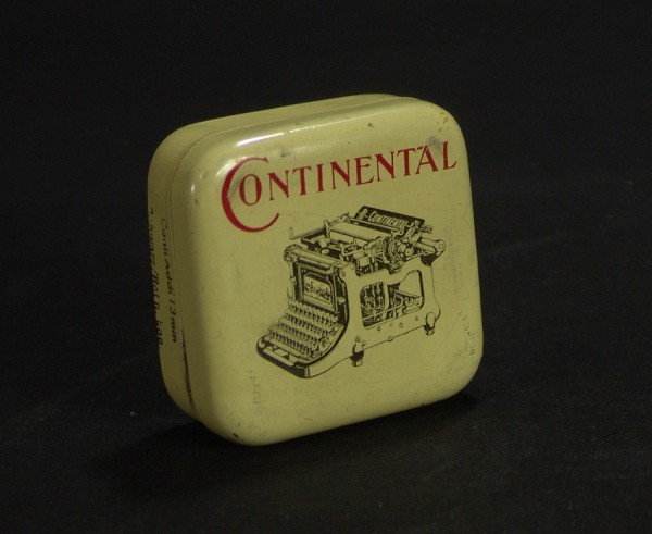 Continental Schreibmaschinen Farbband - Blechdose