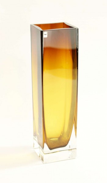 GRAL Glas Vase ~ 1960 - Kristallglas - 26 cm