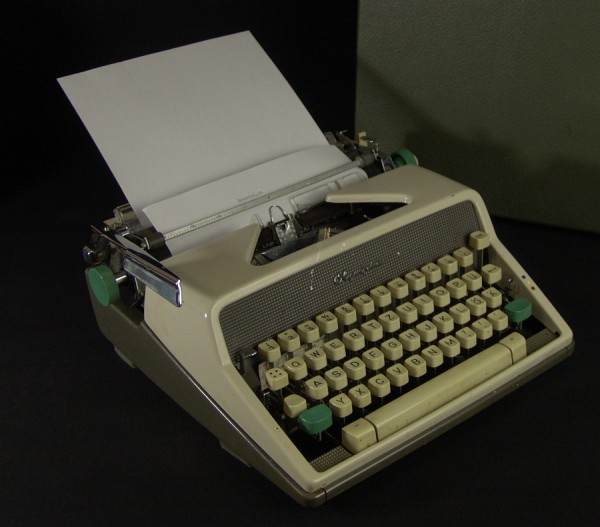 Mechanische Schreibmaschine - Olympia - 50er Jahre