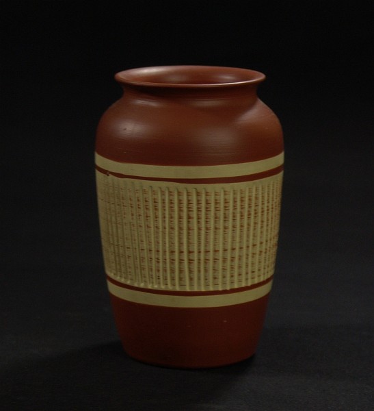 50er Jahre Keramik Vase - Nature Look
